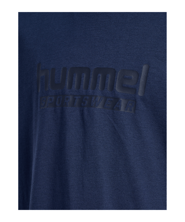 Hummel Base T-Shirt Kids Blau F7459 - blau