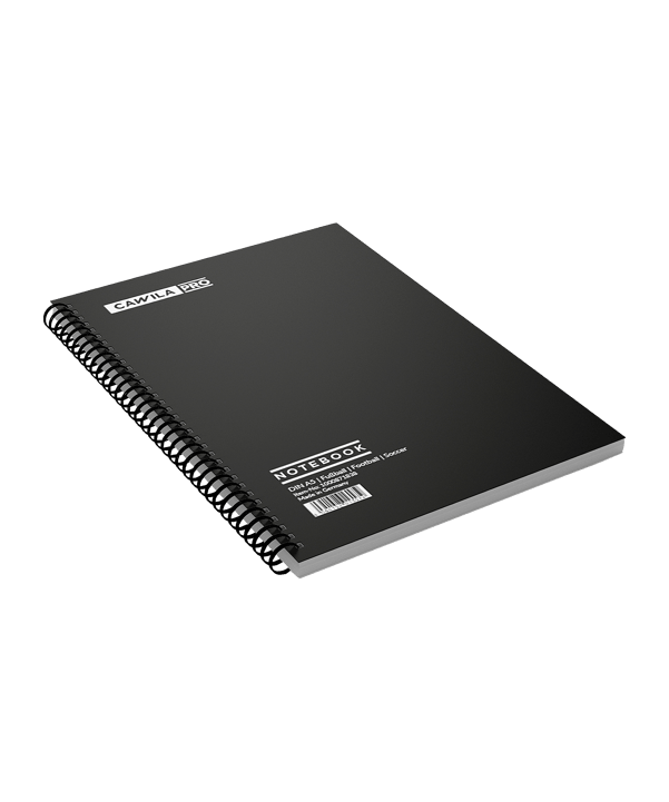 Cawila PRO 100 Blatt A5 Notebook Lehrblock Weiss - weiss