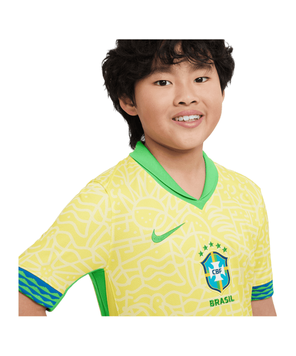 Nike Brasilien Trikot Home Copa America 2024 Kids Gelb F706 - gelb