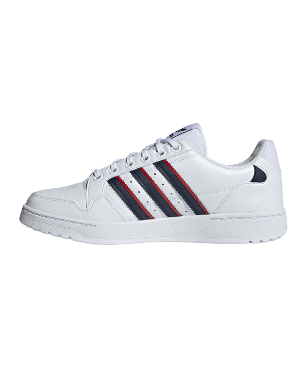 adidas Originals NY 90 Stripes Weiss Blau - blau
