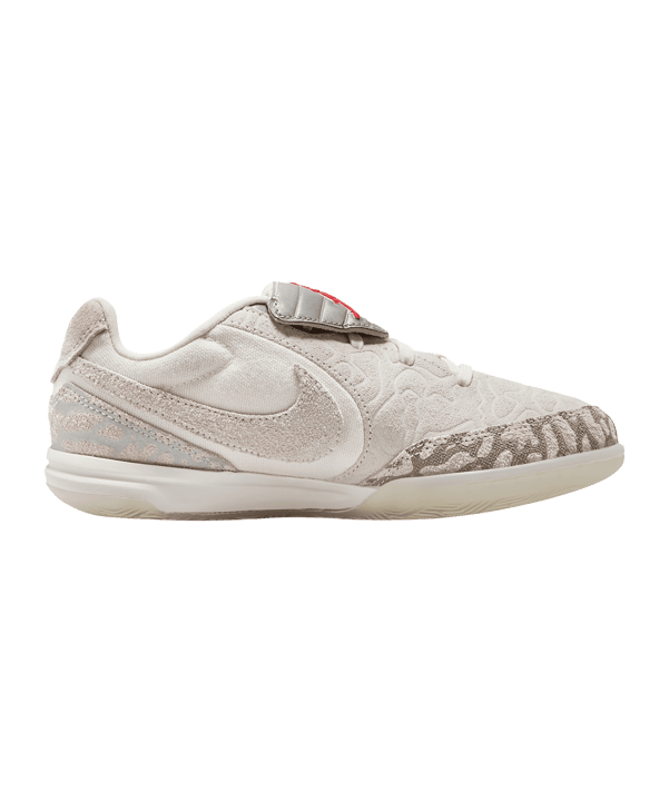 Nike Tiempo Streetgato IN Jordan Infra-Red Kids Beige F016 - beige