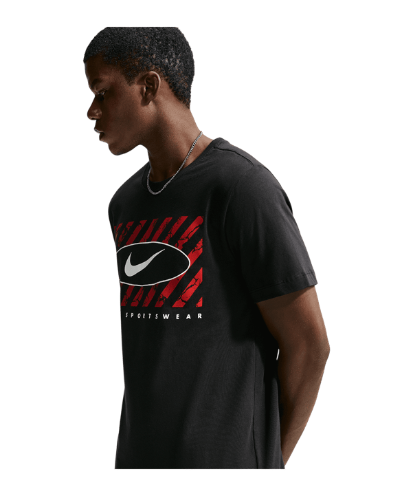 Nike Sportwear T-shirt Zwart K010 - zwart