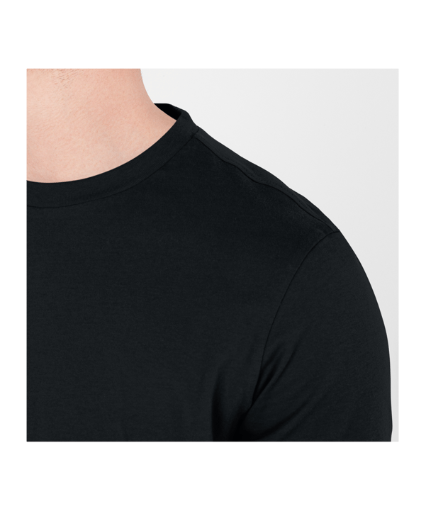 JAKO Doubletex T-Shirt Schwarz F800 - schwarz