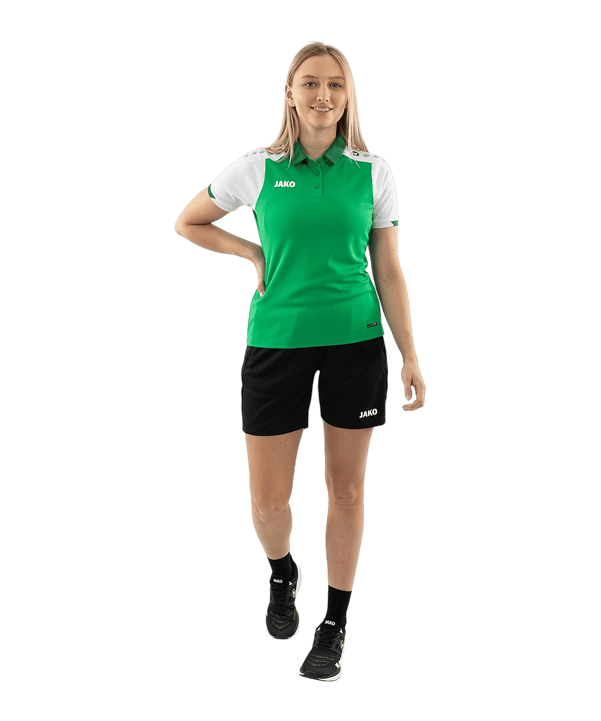 JAKO Dynamic Polo Damen Grün F204 - gruen