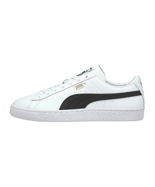PUMA Basket Classic XXI Weiss Schwarz F02 - weiss