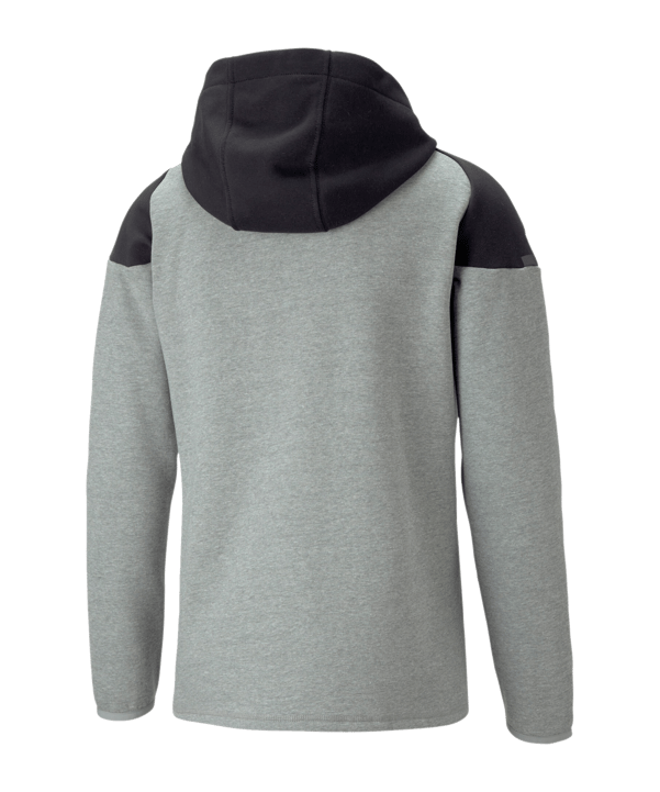 PUMA teamCUP Casuals Kapuzenjacke Grau F13 - grau