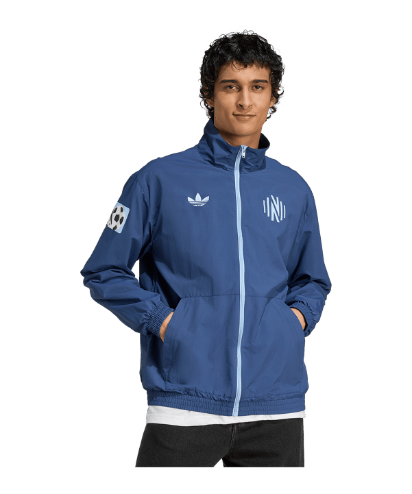 adidas Nashville SC Anthem Jacke Blau - blau