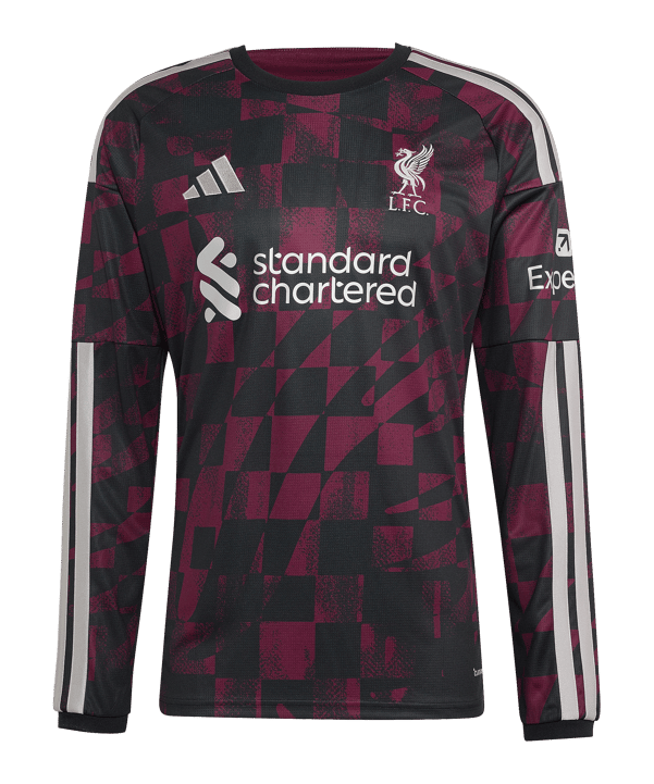 adidas FC Liverpool Trikot Langarm 3rd 2026/2027 Schwarz - schwarz