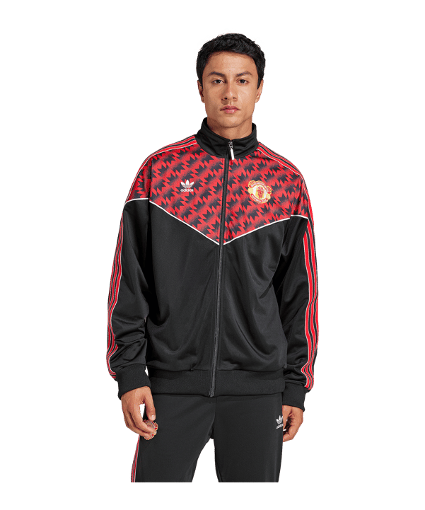 adidas Manchester United 1991 Trainingsjacke Schwarz - schwarz