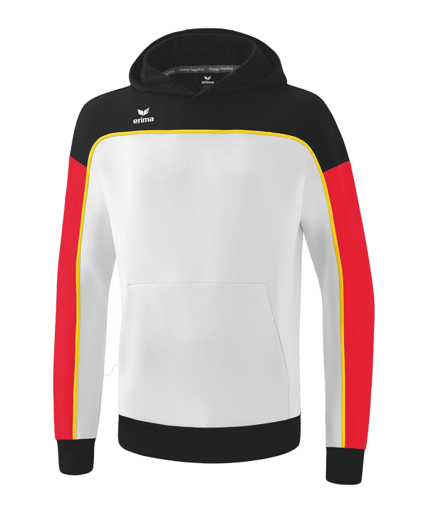 Erima Change by Hoody Weiss Schwarz - weiss