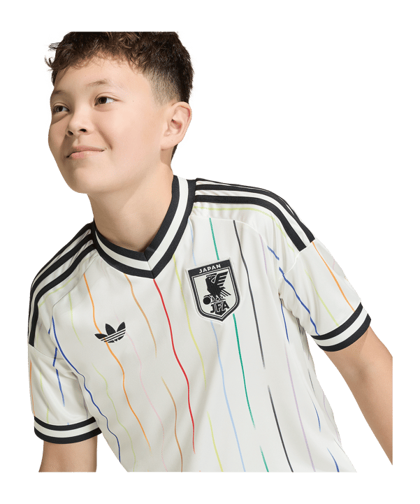 adidas JFA Japan Trikot Away WM 2026 Kids Weiß - weiss