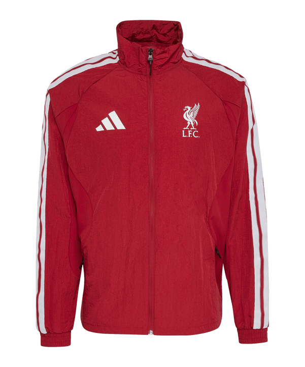 adidas FC Liverpool Anthem Jacke Rot - rot