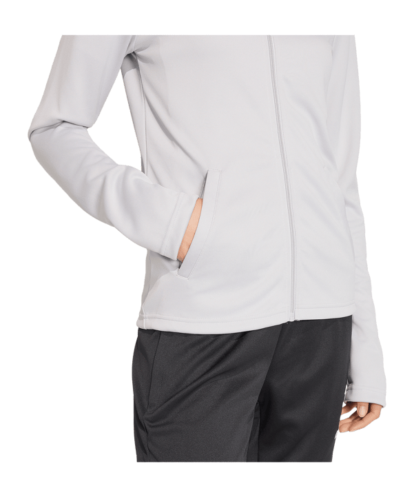 adidas Entrada 26 Trainingsjacke Damen Grau - grau