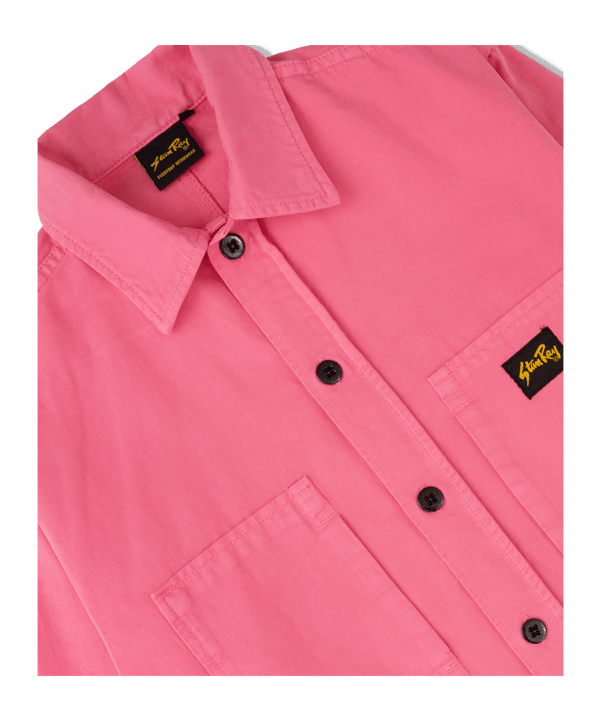 Stan Ray Prison Shirt langarm Pink - pink