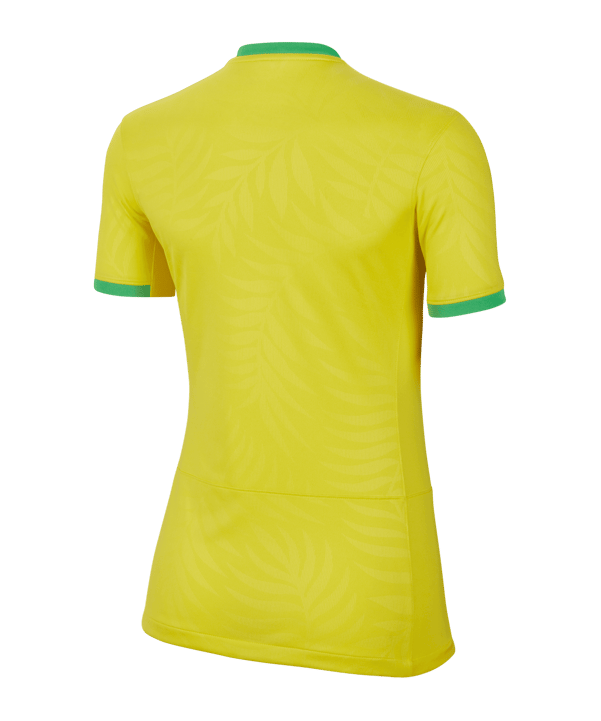 Nike Brasilien Trikot Home Frauen WM 2023 Damen Gelb Grün F740 - gelb