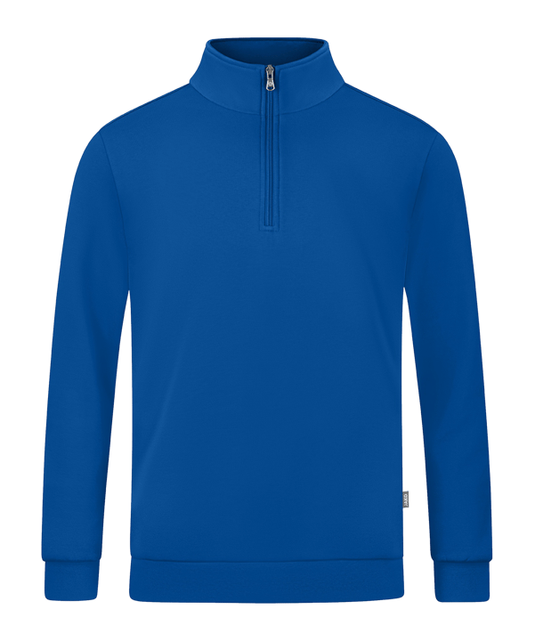 JAKO Organic Ziptop Blau F400 - blau