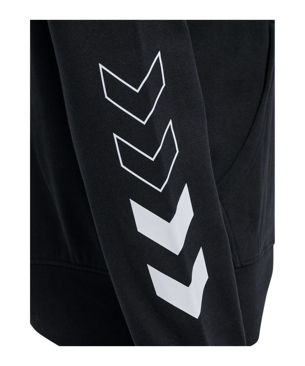 Hummel hmlELEMENTAL Hoody Schwarz F2001 - schwarz