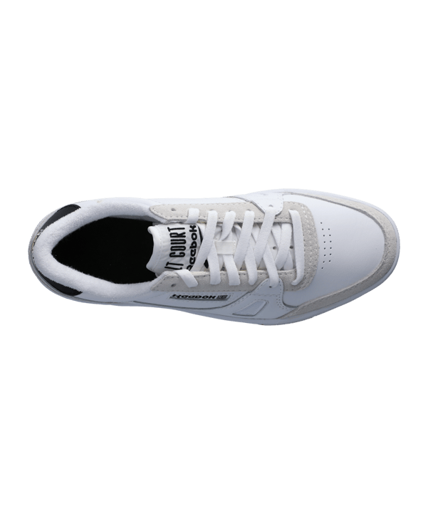 Reebok LT Court Weiss Schwarz Gelb - weiss