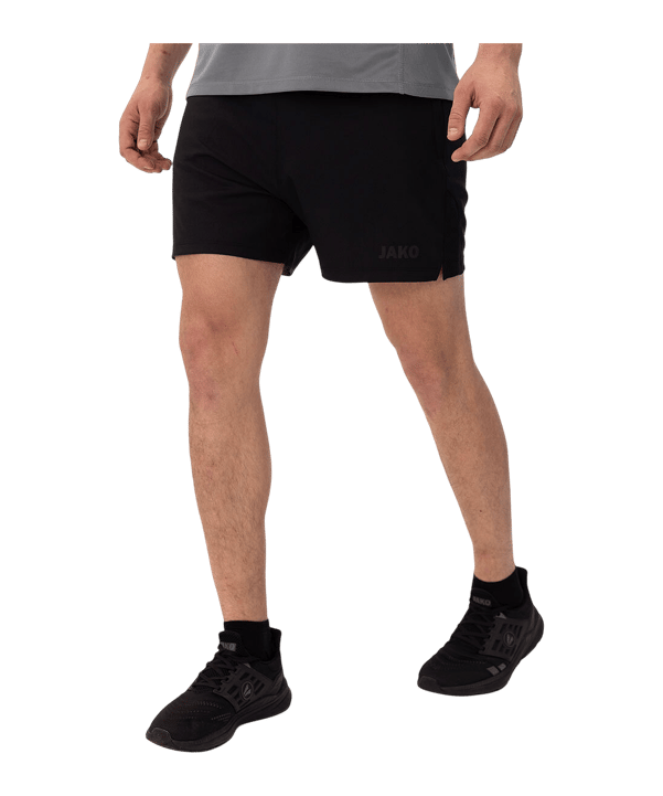 JAKO Laufshort Schwarz F800 - schwarz