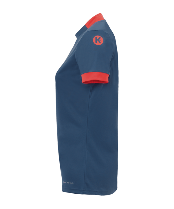 Kempa Player Trikot Damen Grau Rot F08 - grau