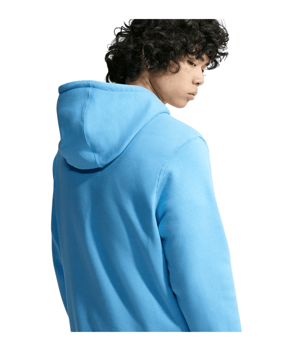 Nike Club Sweatshirt à capuche Bleu C497 - bleu
