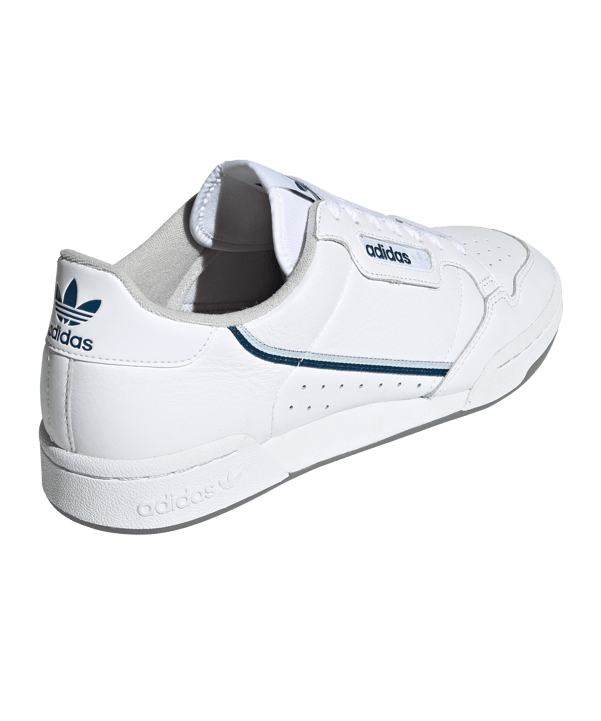 adidas Originals Continental 80 Sneaker Weiss Blau - weiss