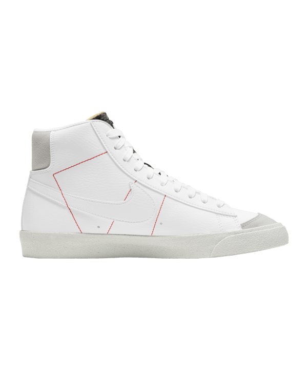 Nike Blazer Mid ´77 Vintage Weiss Grau F100 - weiss