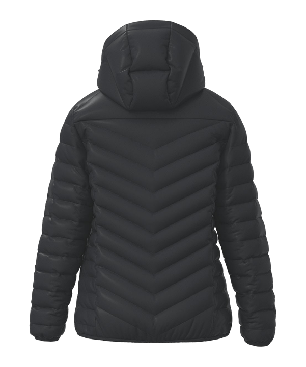 Erima CMPT Puffer Jacke Damen Schwarz - schwarz