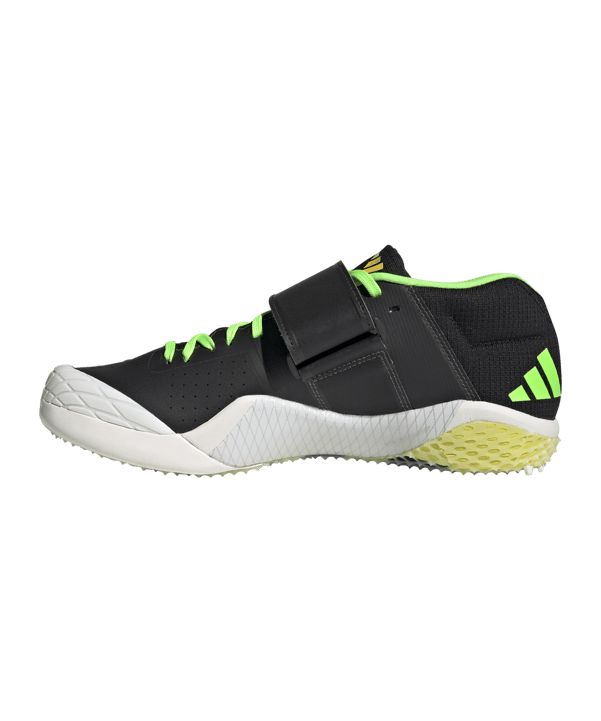 adidas Adizero Javelin Running Schwarz Grün - schwarz
