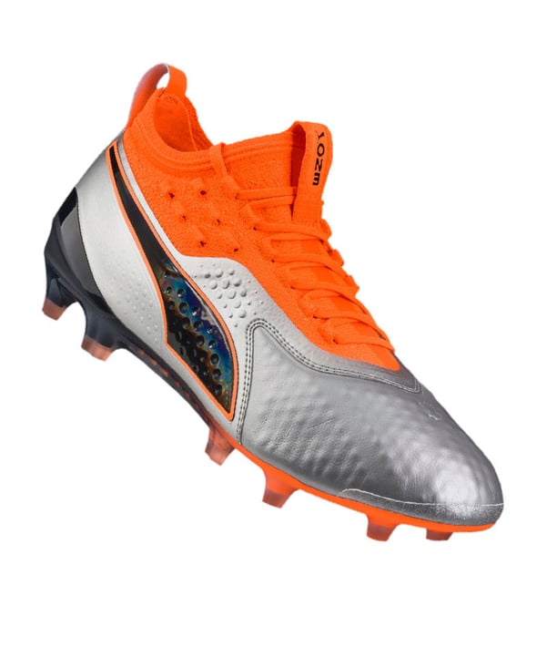 PUMA ONE 1 Leder FG/AG Silber F01 - silber