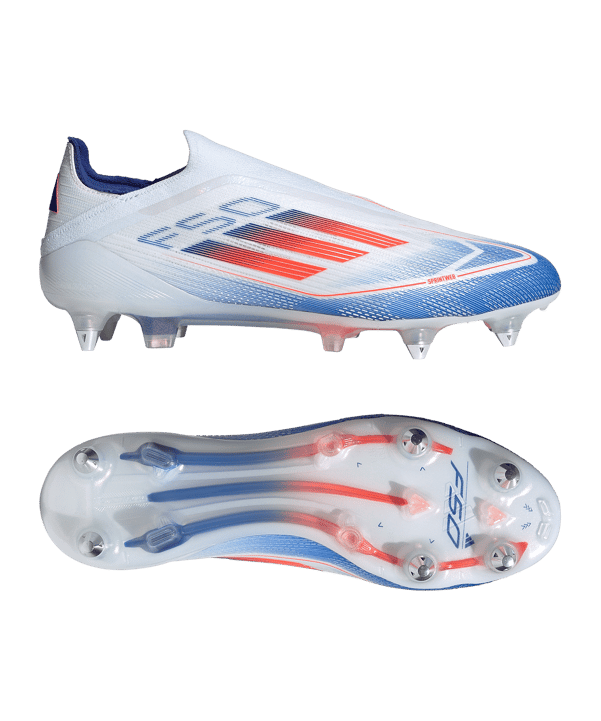 adidas F50 Elite LL SG Advancement Weiss Rot - weiss