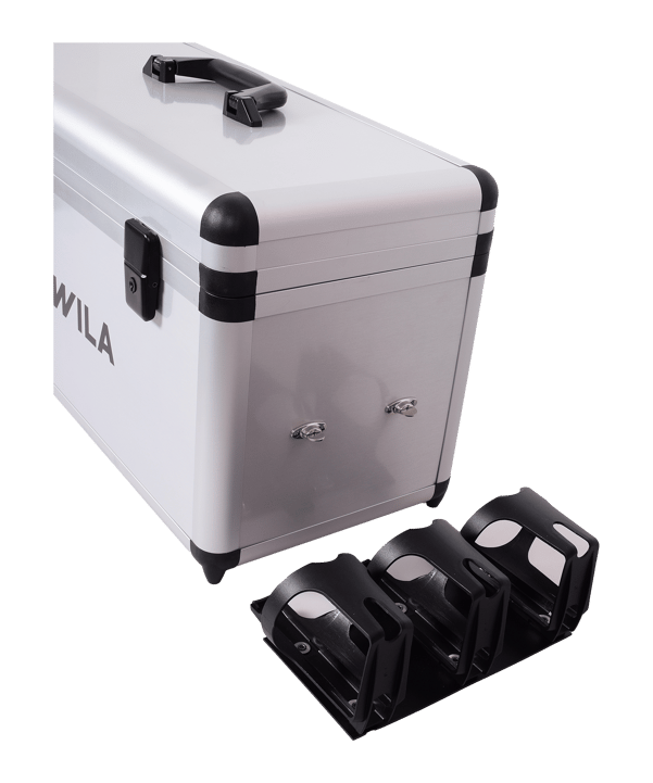 Cawila Liga Sanitätskoffer 520x250x300 mm Silber - silber