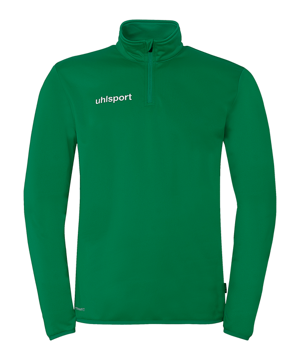 uhlsport Essential 1/4 Zip Top Kids Grün F47 - gruen