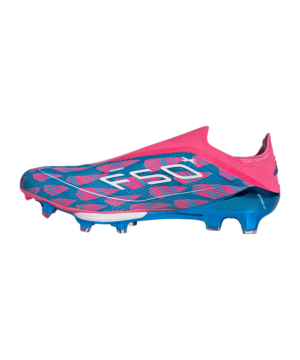 adidas F50+ FG Reemergence Blau Weiss - blau