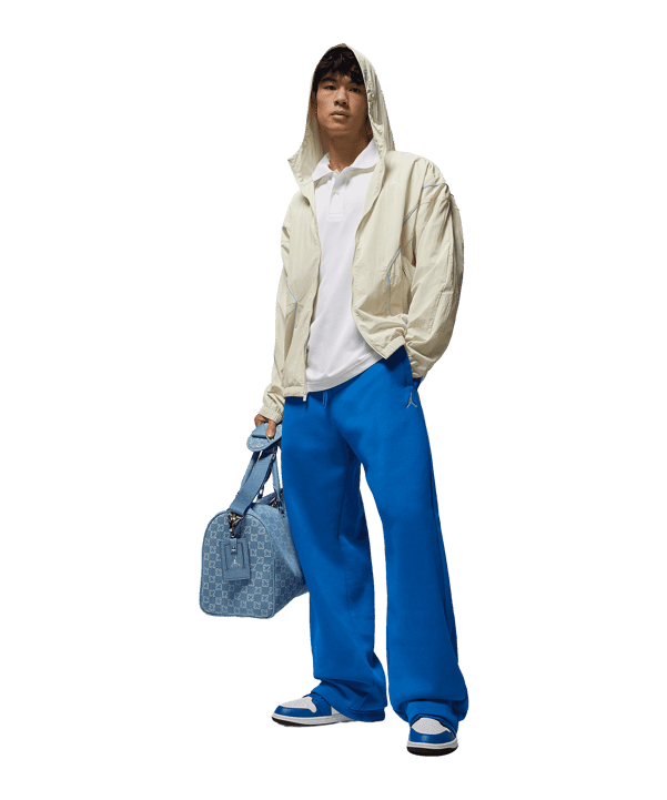 Jordan Brooklyn Fleece Oversized broek Blauw K459 - blauw