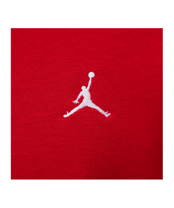Jordan Essentials Fleece Kapuzenjacke Rot F687 - rot
