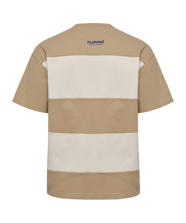 Hummel Loose Bees Stripe T-Shirt Weiß F9352 - weiss