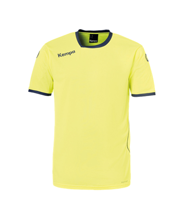 Kempa Curve Trikot T-Shirt Gelb Blau F08 - gelb