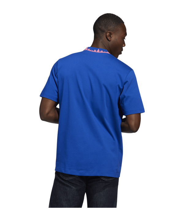adidas Juventus Turin T-Shirt Blau - blau