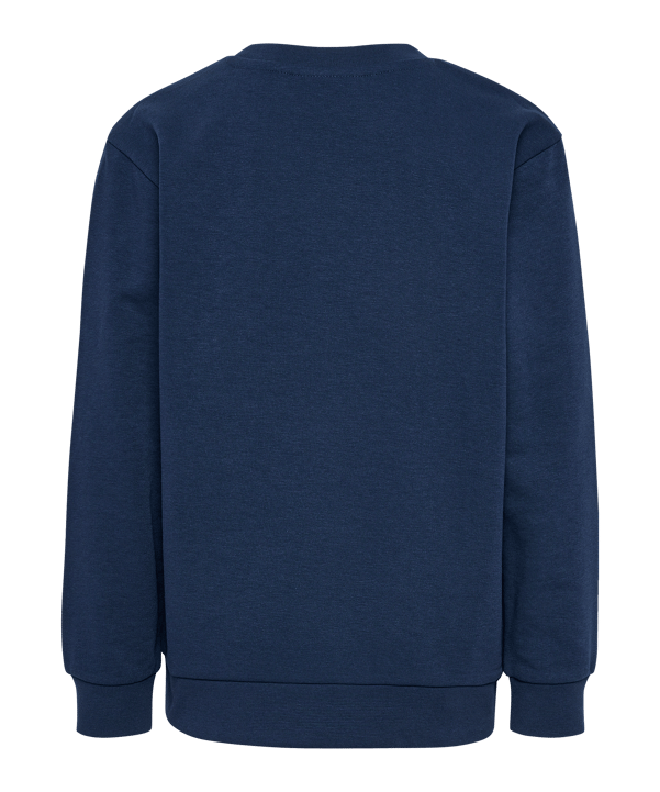 Hummel Base Sweatshirt Kids Blau F7459 - blau