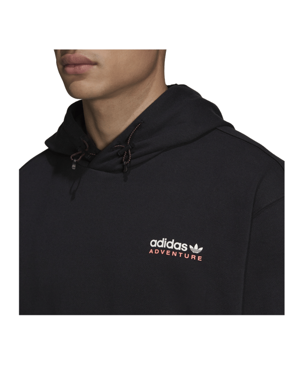 adidas Originals Adventure Hoody Schwarz - schwarz