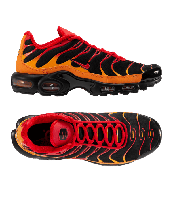 Nike Air Max Plus Schwarz Orange F001 - schwarz