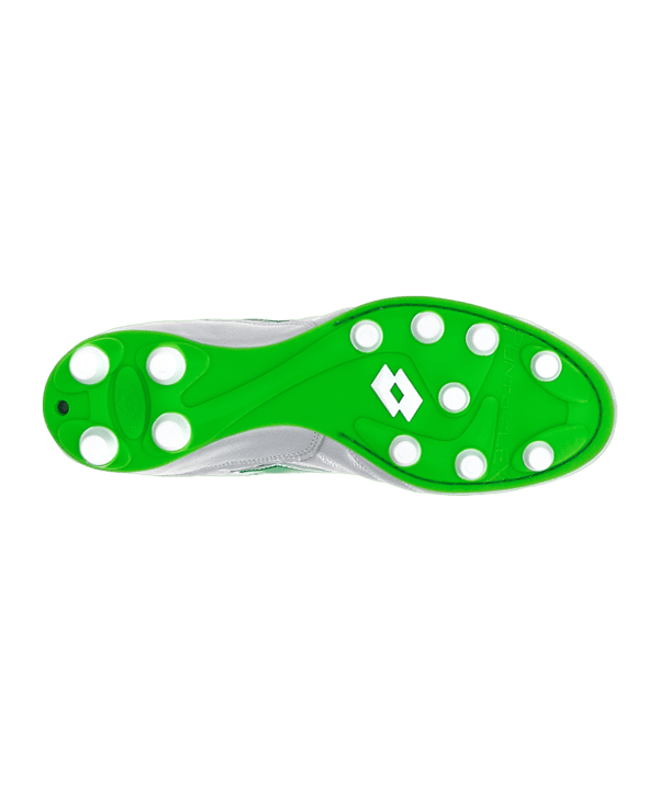 Lotto Stadio OG II FG 50 Years Icon Silver Green FC7J | Chaussure