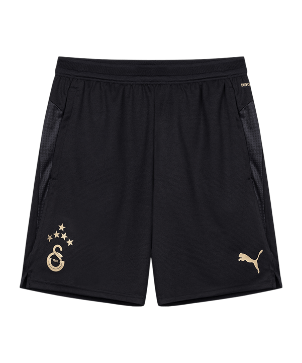 PUMA Galatasaray Istanbul Pocket Training Pantaloncini Nero C10 - nero