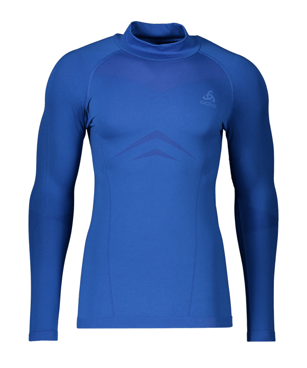 Odlo Performance Fundamentals Light Turtle Neck Underwear Shirt Blau - blau