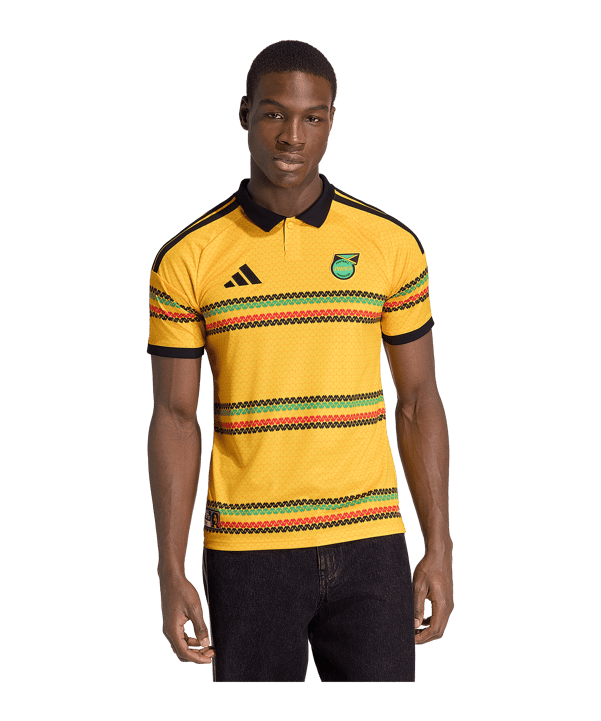 adidas JFF Jamaika Trikot Home WC 2026 Gelb - gelb