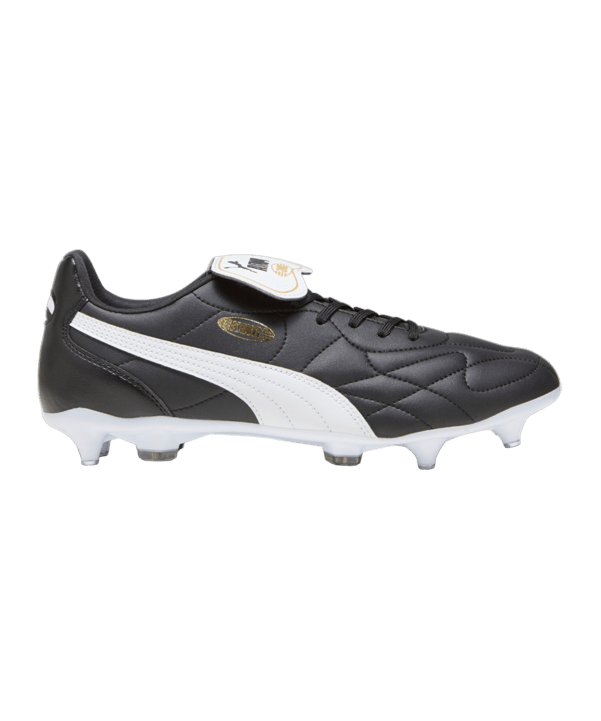 PUMA KING Top MxSG Schwarz Weiss Gold F01 - schwarz