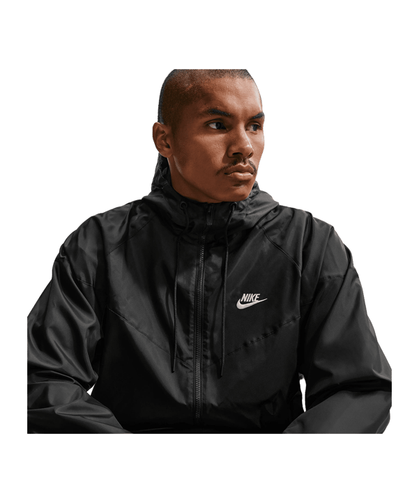 Nike Jas met capuchon Zwart K010 - zwart
