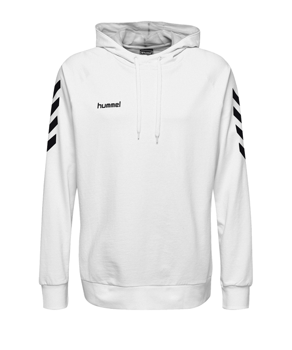 Hummel Cotton Hoody Kids Weiss F9001 - weiss