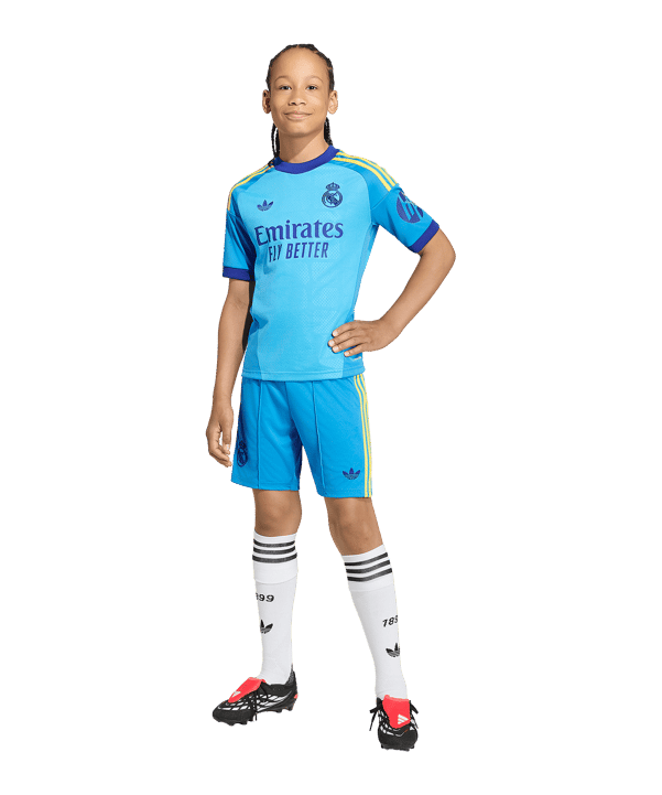 adidas Real Madrid Keepershirt 3rd 2026/2027 Kinderen Blauw - blauw